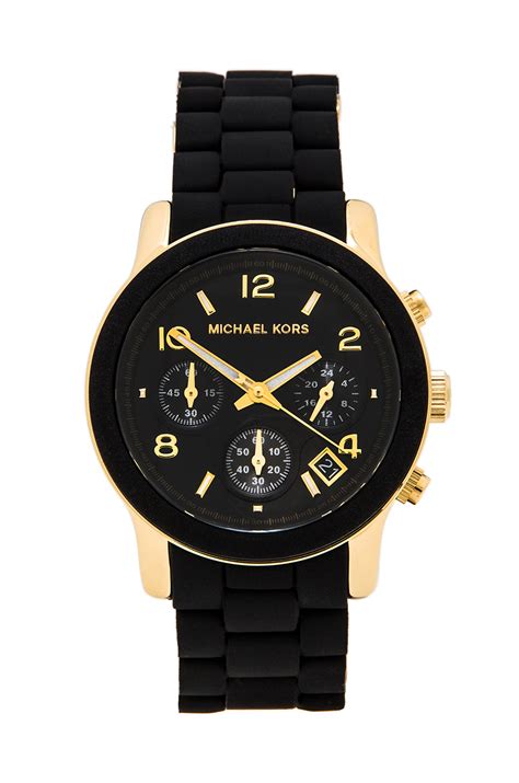 michael kors watch all black|Michael Kors access watch black.